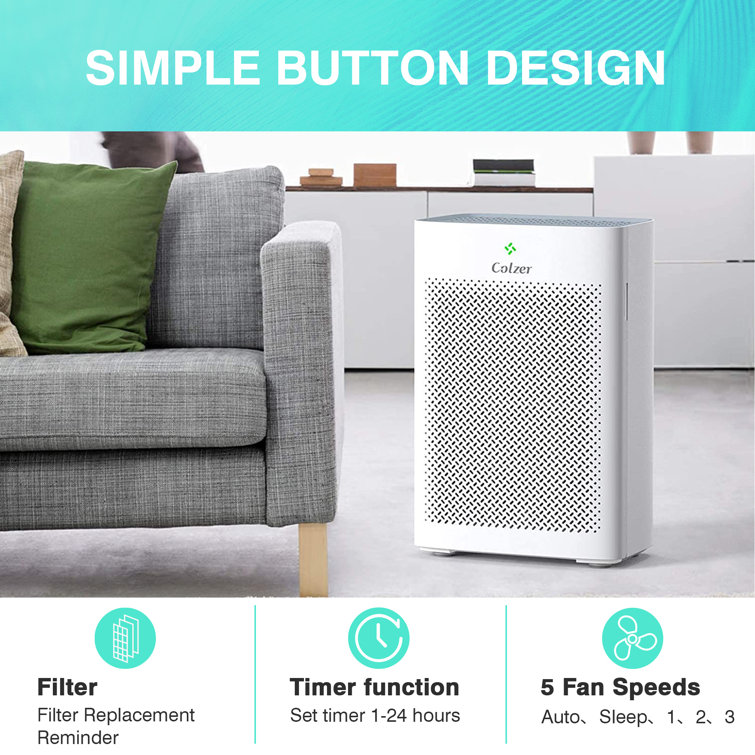 Colzer air hotsell purifier replacement filters